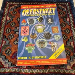 Robert M. Overstreet The Overstreet Premium Ring Price Guide Vintage